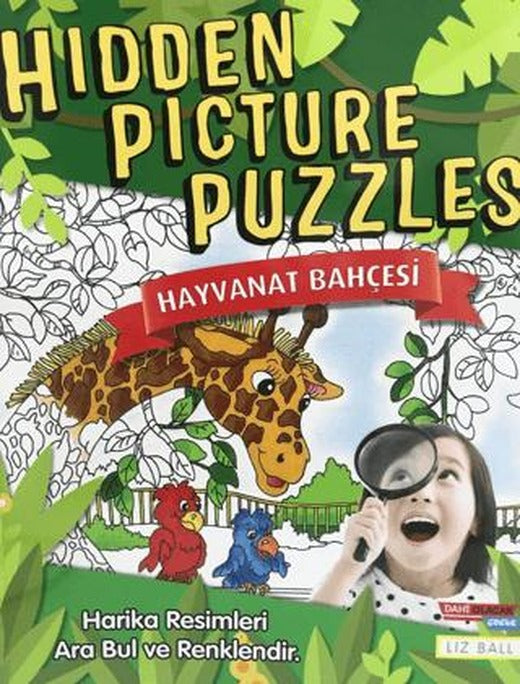 Hidden Picture Puzzles - Hayvanat Bahçesi | Dahi Olacak Çocuk Yayınları (Ciltsiz)