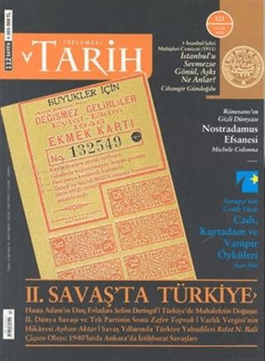 Toplumsal Tarih Dergisi Sayı: 121 | Tarih Vakfı Yurt Yayınları - Toplumsal Tarih Dergisi (Ciltsiz)