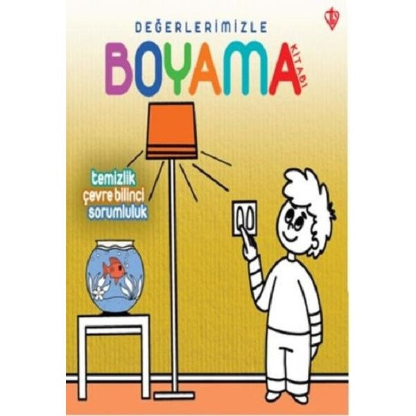 Değerlerimizle Boyama-Temizlik Bilinci Sorumluluk | Türkiye Diyanet Vakfı Yayınları