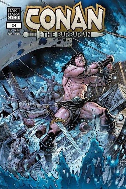 Conan The Barbarian Cilt - 24 | Marmara Çizgi (İnce Kapak)