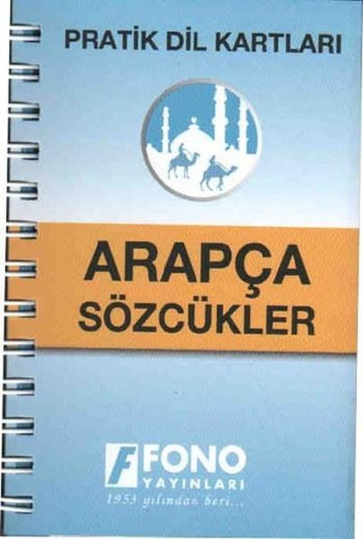 Pratik Dil Kartları Arapça Sözcükler | Fono Yayınları (İnce Kapak)