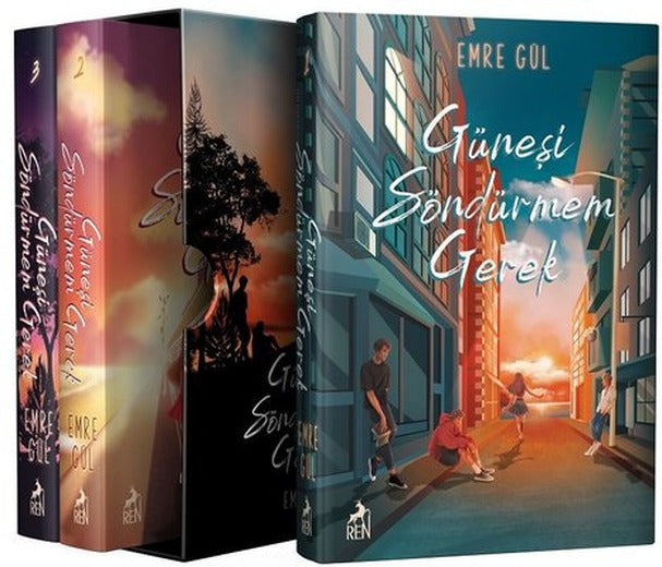 Güneşi Söndürmem Gerek Kutulu Seti - 3 Kitap Takım | Ren Kitap