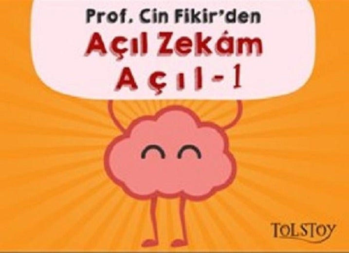 Açıl Zekam Açıl 1 | Tolstoy Yayıncılık (İnce Kapak)