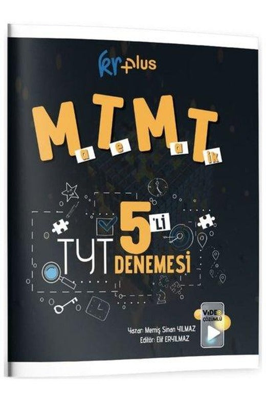 KR Plus TYT Matematik 5'li Denemesi | KR Akademi (İnce Kapak)