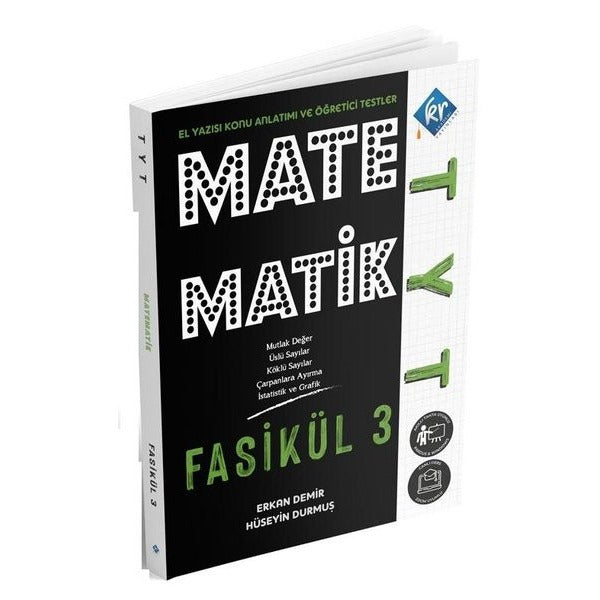 TYT Matematik El Yazısı Konu Anlatım 3. Fasikül | KR Akademi (İnce Kapak)