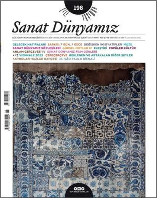 Sanat Dünyamız Sayı 198 | Yapı Kredi Yayınları (Ciltsiz)