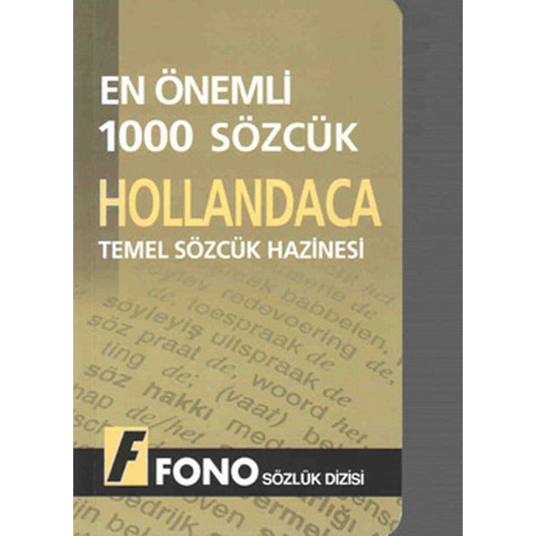 Hollandaca En Önemli 1000 Sözcük | Fono Yayınları