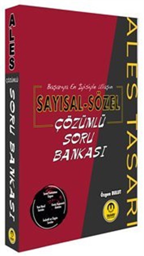 ALES Sayısal - Sözel Çözümlü Soru Bankası | Tasarı Akademi (İnce Kapak)
