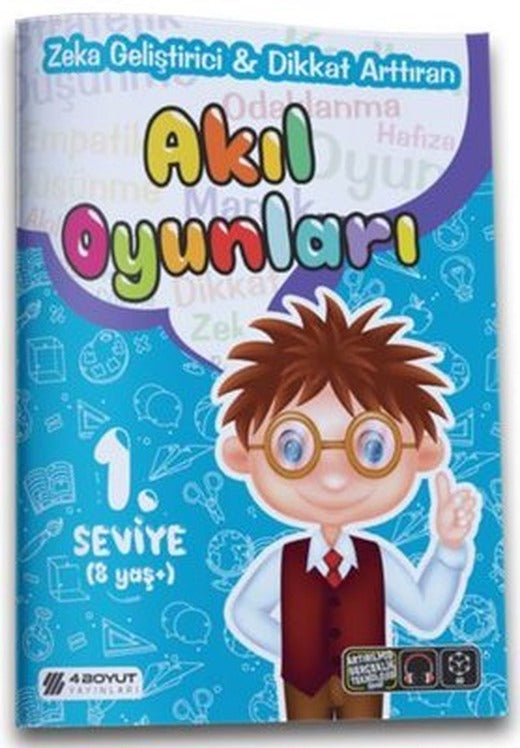 Akıl Oyunları 1.Seviye | 4 Boyut Yayınları