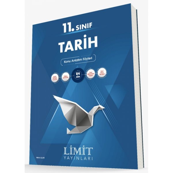 Limit 11.Sınıf Tarih Konu Anlatım Föyleri | Limit Yayınları (İnce Kapak)