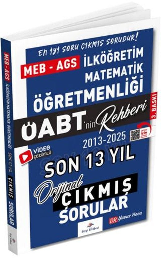 2026 MEB AGS ÖABT İlköğretim Matematik ÖABT'nin Rehberi Konularına Göre Tasnif Edilmiş Son 13 Yıl Orijinal Video Çözümlü Çıkmış Sınav Soruları