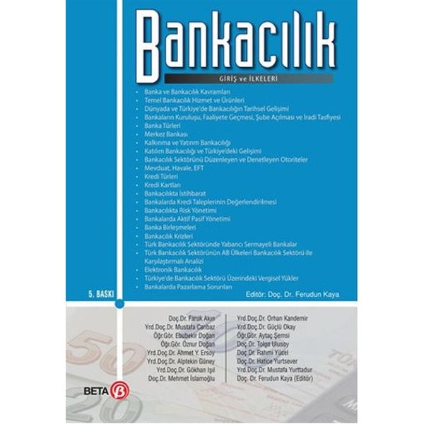 Bankacılık Giriş ve İlkeleri | Beta Yayınevi (Ciltsiz)