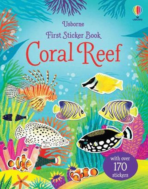 First Sticker Book: Coral Reef | Usborne (Ciltli)