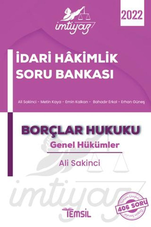 İmtiyaz İdari Hakimlik Soru Bankası