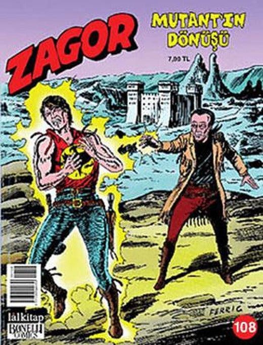 Yeni Zagor Sayı: 108 Mutant’ın Dönüşü | Lal Kitap (Ciltsiz)