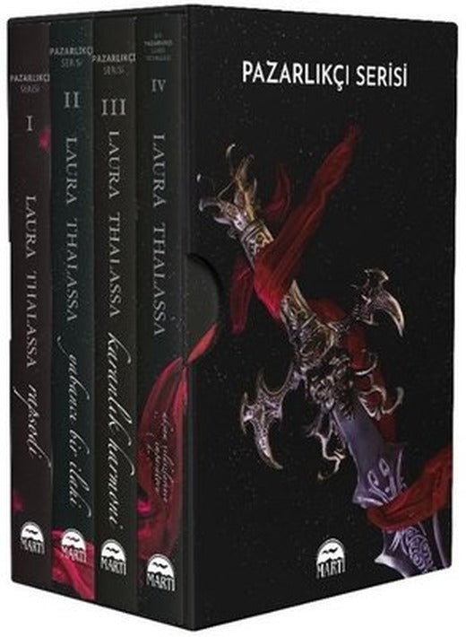 Pazarlıkçı Serisi Seti - 4 Kitap Takım | Martı Yayınları