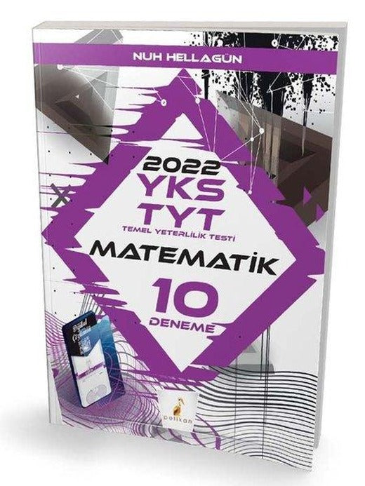 2022 YKS TYT Matematik Dijital Çözümlü 10 Deneme Sınavı | Pelikan Yayınları (İnce Kapak)
