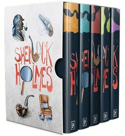 Sherlock Holmes Serisi Kutulu Set - 5 Kitap Takım | Parodi Yayınları
