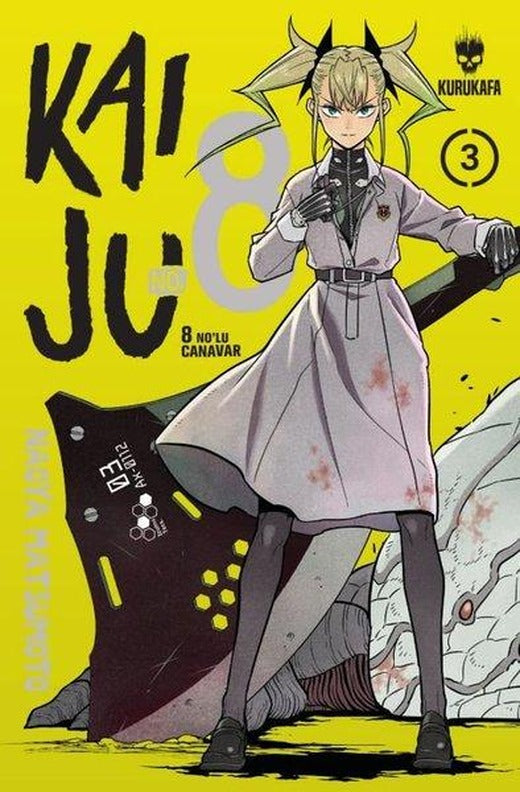 Kaiju No: 8 - 8 No'lu Canavar 3 | Kurukafa (İnce Kapak)