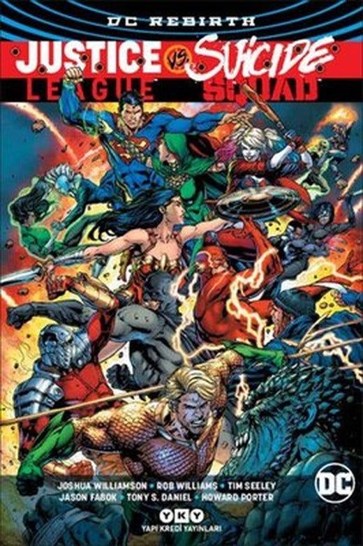 DC Rebirth Justice League Vs. Suicıde Squad | Yapı Kredi Yayınları
