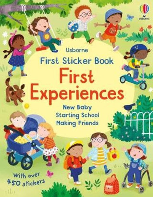 First Sticker Book First Experiences | Usborne (Ciltsiz)