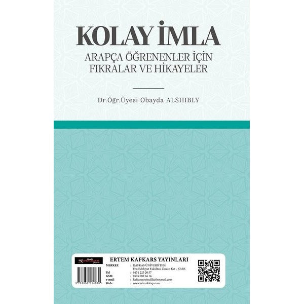 Kolay İmla Arapça Öğrenenler İçin Fıkralar ve Hikayeler