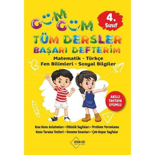 4. Sınıf Güm Güm Tüm Dersler Başarı Defterim