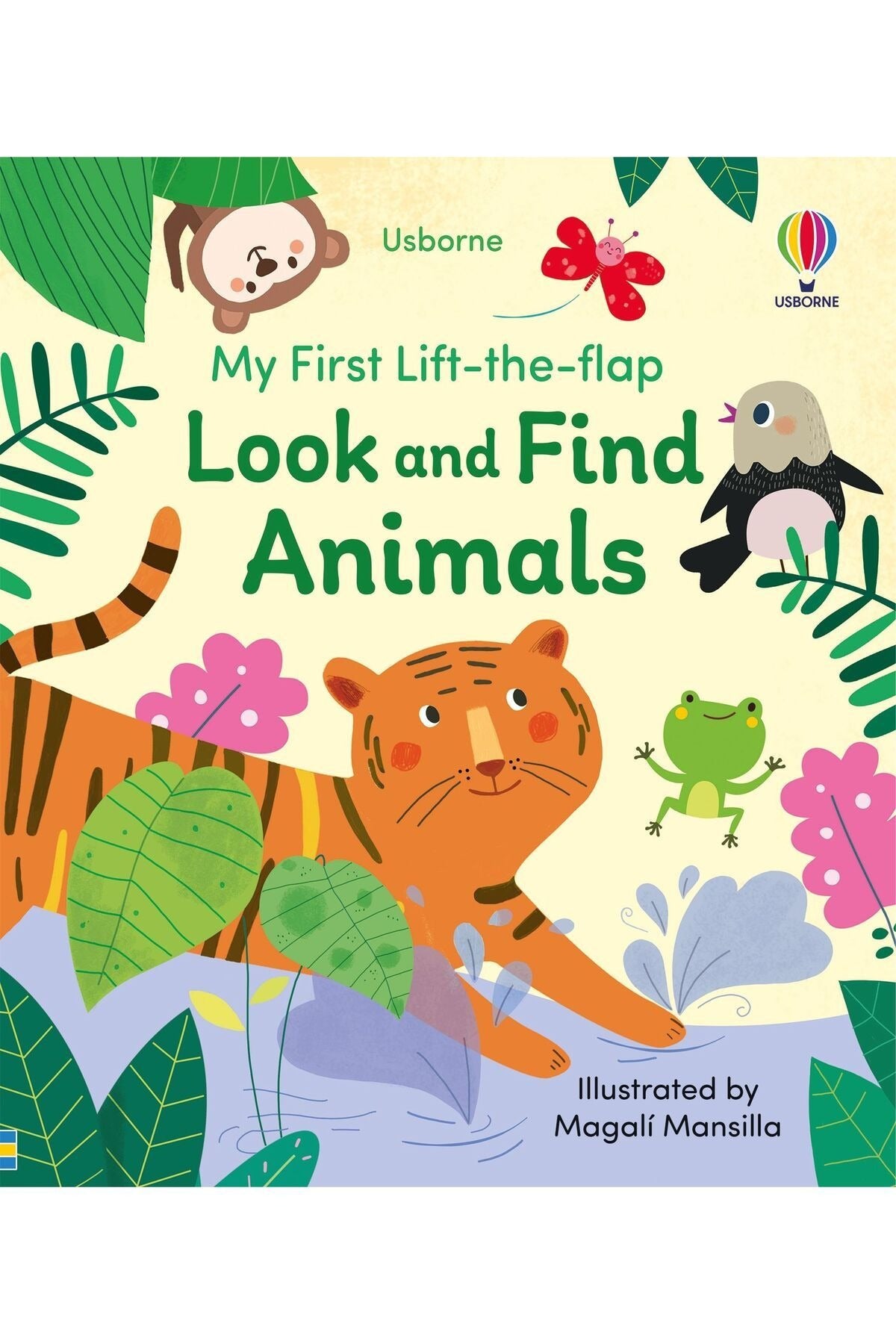 My First Lift-the-flap Look and Find Animals | Usborne (Ciltli)