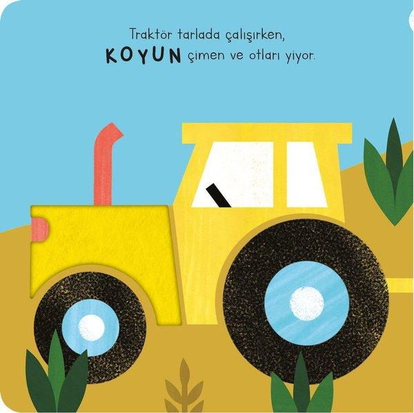 Çiftlik Hayvanları: Dokun - Hisset - Bul | Uçan Fil (Ciltli)  - Resim 3