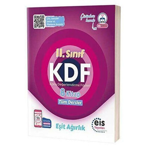 11. Sınıf Eşit Ağırlık Tüm Dersler 8'li Konu Değerlendirme Föyleri | Eis Yayınları (İnce Kapak)