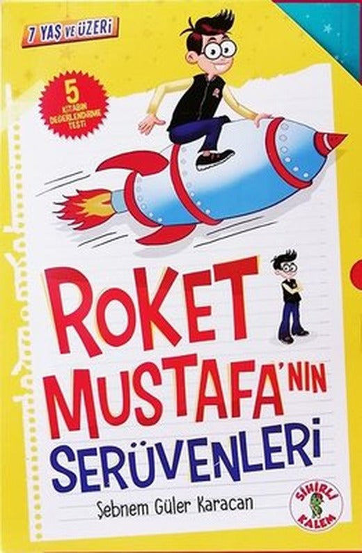 Roket Mustafa'nın Serüvenleri Seti - 5 Kitap Takım | Sihirli Kalem