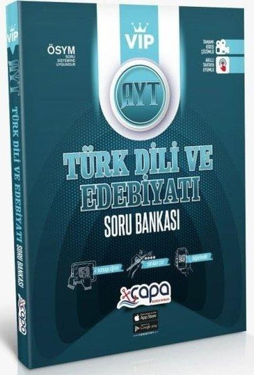 AYT Edebiyat Soru Bankası | Çapa Yayınları (İnce Kapak)