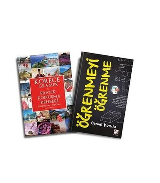 Korece Öğrenme Seti - 2 Kitap Takım | Az Kitap