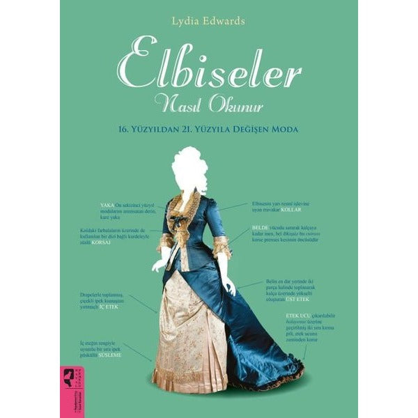 Elbiseler Nasıl Okunur - 16 Yüzyıldan 21. Yüzyıla Değişen Moda | Hayalperest Yayınevi (İnce Kapak)