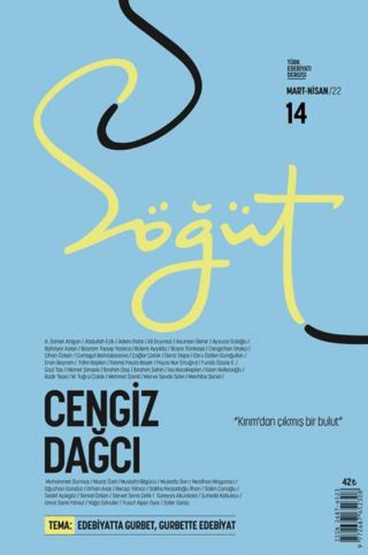 Söğüt - Türk Edebiyatı Dergisi Sayı 14 / Mart - Nisan 2022 | Söğüt Dergisi Yayınları (Ciltsiz)