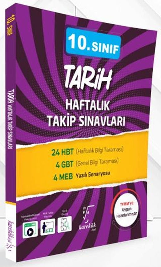 10. Sınıf Tarih Haftalık Takip Sınavları