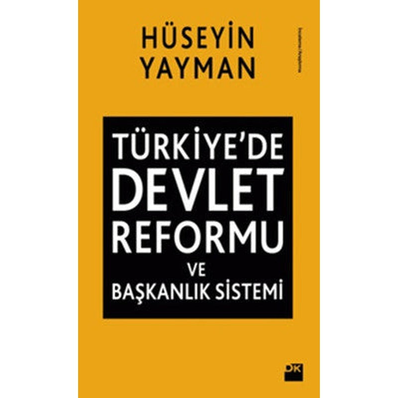 Türkiye'de Devlet Reformu ve Başkanlık Sistemi | Doğan Kitap