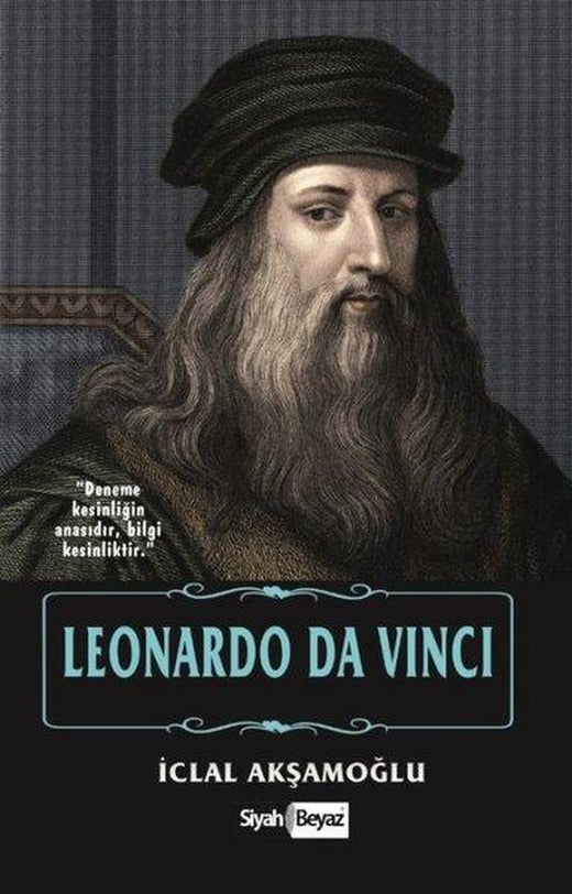 Leonardo Da Vinci | Siyah Beyaz (İnce Kapak)