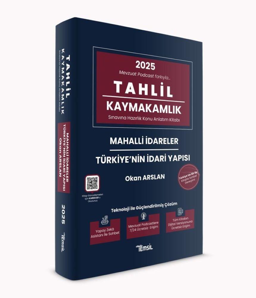 Tahlil Mahalli İdareler ve Türkiye'nin İdari Yapısı Konu Anlatım Kitabı | Temsil Kitap (Ciltsiz)