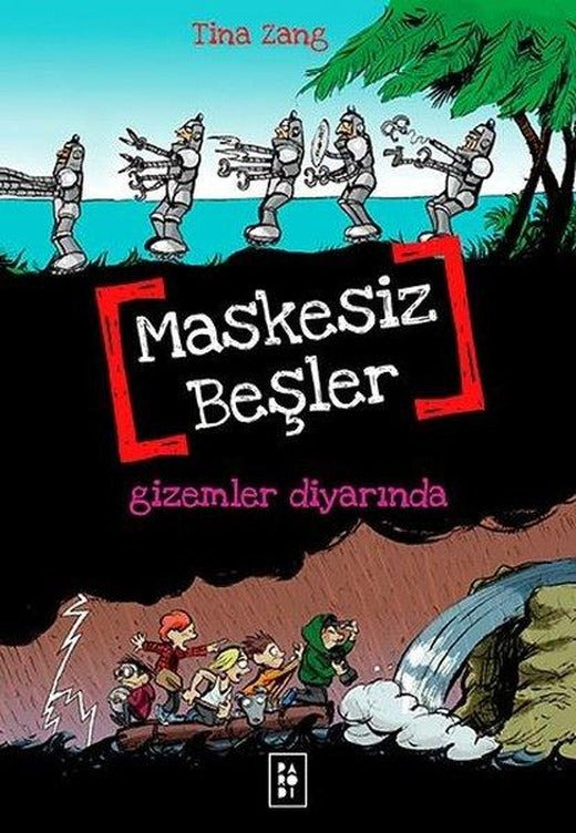 Maskesiz Beşler 4 - Gizemler Diyarında | Parodi Yayınları (İnce Kapak)