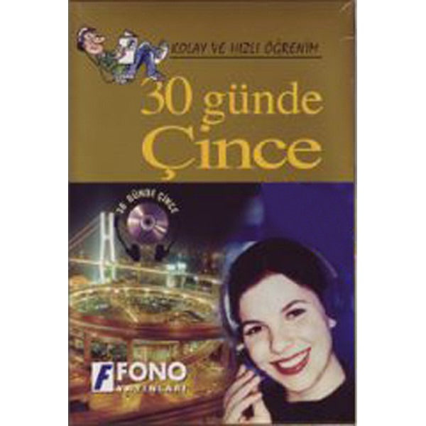 30 Günde Çince (kitap + 2 CD) - Kutulu | Fono Yayınları
