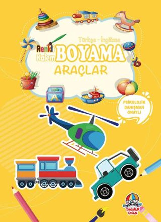 Renkli Kalem Boyama - Araçlar