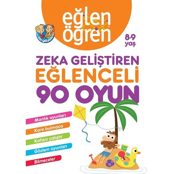 Eğlen Öğren 8-9 Yaş Zeka Geliştiren Eğlenceli 90 Oyun