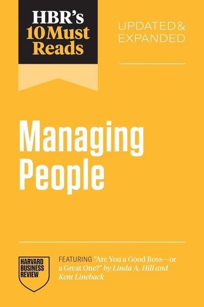 HBR's 10 Must Reads on Managing People | Harvard Business Review Press (İnce Kapak)  - Resim 1
