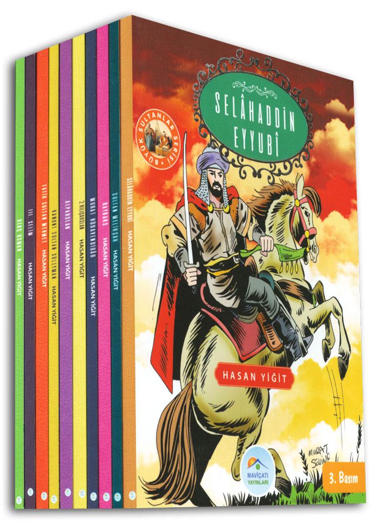 Büyük Sultanlar Serisi 10 Kitap (Kutusuz) Maviçatı Yayınları - Resim 1