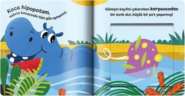 Neşeli Doğa Pırtı - Pencereli Kitap! Kazı ve Kokla! | İndigo Çocuk (İnce Kapak)  - Resim 2