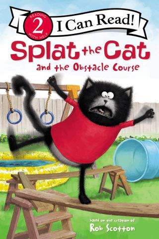 Splat the Cat and the Obstacle Course | HarperCollins (Ciltsiz)  - Resim 1