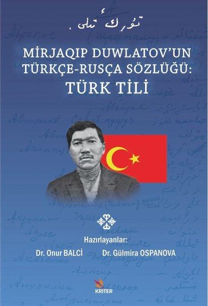 Mirjaqip Duwlatov'un Türkçe - Rusça Sözlüğü: Türk Dili | Kriter (İnce Kapak)  - Resim 1