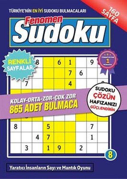 Fenomen Sudoku - 8 | Maxi Yayıncılık (İnce Kapak)  - Resim 1