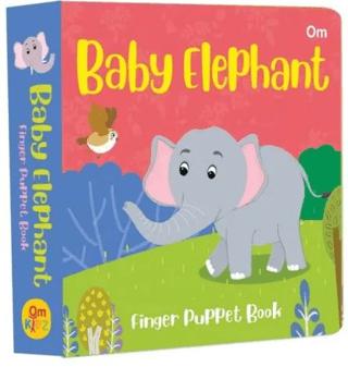 Baby Elephant - Finger Puppet Book | Little Olive (Ciltli)  - Resim 1